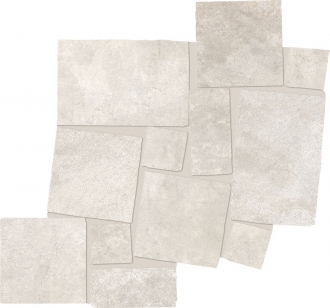 Fabrika Mosaico Blokko White Silktech EMXR