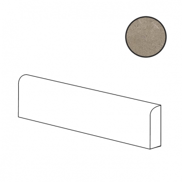 Бордюр Emil Ceramica (Acif) Kotto Becco Civetta Terra E9EZ 6x25 матовый