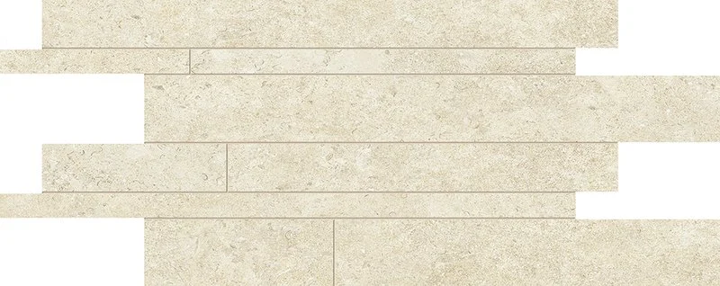 Мозаика Emil Ceramica (Acif) Landscape Listelli Sfalsati Avorio Silk EJX7 30x60 матовая