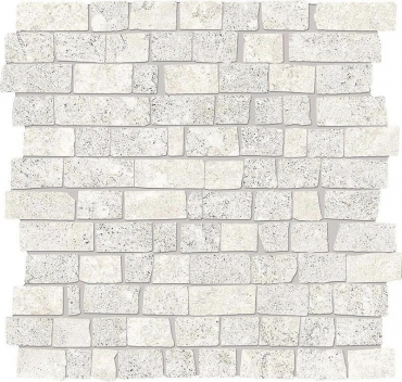 Мозаика Emil Ceramica (Acif) Mapierre Mosaico Petit Mur Blanc EM0K 30x30 рельефная