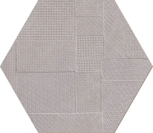 Керамогранит Emil Ceramica (Acif) Sixty Esagona Timbro Cenere Silk EKN3 18,2x21 матовый