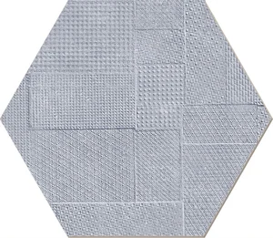 Керамогранит Emil Ceramica (Acif) Sixty Esagona Timbro Cielo Silk EKN5 18,2x21 матовый