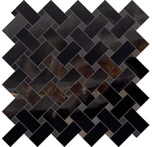 Мозаика Emil Ceramica (Acif) Tele Di Marmo Onyx Intrecci Black Lapp EKZP 30x30 лаппатированная