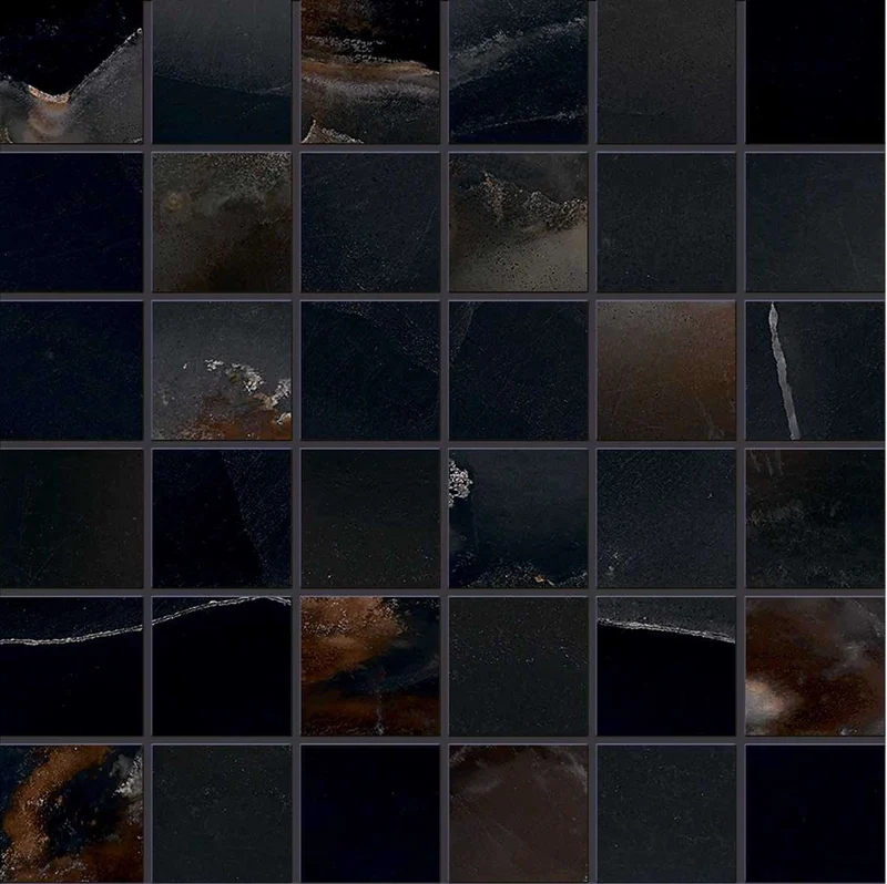 Мозаика Emil Ceramica (Acif) Tele Di Marmo Onyx Mosaico 5X5 Black Silk EKYS 30x30 матовая Мозаика Emil Ceramica (Acif) Tele Di Marmo Onyx Mosaico 5X5 Black Silk EKYS 30x30 матовая