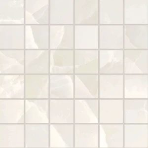 Мозаика Emil Ceramica (Acif) Tele Di Marmo Onyx Mosaico 5X5 Ivory Lapp EKZ0 30x30 лаппатированная