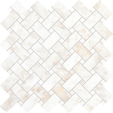 Мозаика Emil Ceramica (Acif) Tele Di Marmo Precious Intrecci Crystal White Silktech ELVG 30x30 сатинированная