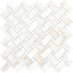 Мозаика Emil Ceramica (Acif) Tele Di Marmo Precious Intrecci Crystal White Silktech ELVG 30x30 сатинированная