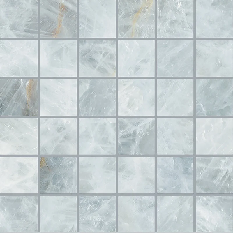Мозаика Emil Ceramica (Acif) Tele Di Marmo Precious Mosaico Crystal Azure Lappato ELVE 30x30 лаппатированная Мозаика Emil Ceramica (Acif) Tele Di Marmo Precious Mosaico Crystal Azure Lappato ELVE 30x30 лаппатированная