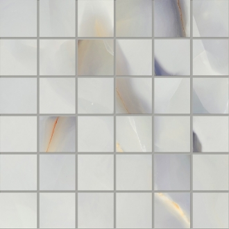 Tele Di Marmo Pure Onyx Mosaico Turchese Lappato EMQS