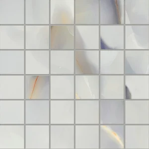Керамогранит Emil Ceramica (Acif) Tele Di Marmo Pure Onyx Mosaico Turchese Lappato EMQS 30x30 полированный