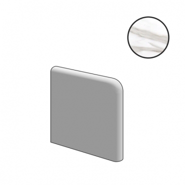 Спецэлемент Emil Ceramica (Acif) Tele Di Marmo Reloaded Doppio Becco Civetta Calacatta Gold Canova Naturale E0T5 15x15 натуральный