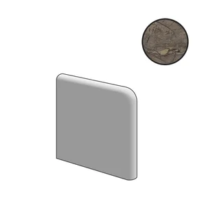 Спецэлемент Emil Ceramica (Acif) Tele Di Marmo Reloaded Doppio Becco Civetta Fossil Brown Malevich Naturale E0T6 15x15 натуральный