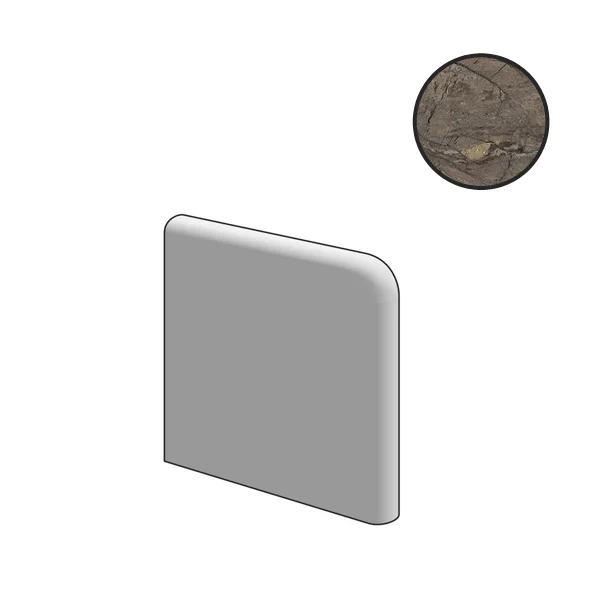 Спецэлемент Emil Ceramica (Acif) Tele Di Marmo Reloaded Doppio Becco Civetta Fossil Brown Malevich Naturale E0T6 15x15 натуральный Спецэлемент Emil Ceramica (Acif) Tele Di Marmo Reloaded Doppio Becco Civetta Fossil Brown Malevich Naturale E0T6 15x15 натуральный