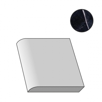Tele di Marmo Revolution Becco Civetta Calacatta Black Naturale EHR9