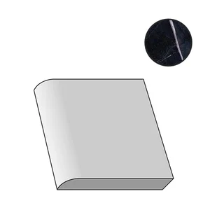 Спецэлемент Emil Ceramica (Acif) Tele di Marmo Revolution Becco Civetta Calacatta Black Naturale EHR9 15x15 натуральный