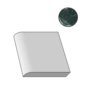 Спецэлемент Emil Ceramica (Acif) Tele di Marmo Revolution Becco Civetta Verde Saint Denis Naturale EHR8 15x15 натуральный