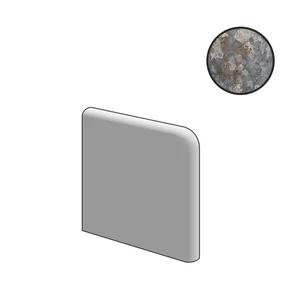 Спецэлемент Emil Ceramica (Acif) Tele di Marmo Revolution Doppio Becco Civetta Blu Ande Naturale EHRD 15x15 натуральный