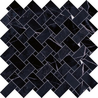 Tele Di Marmo Revolution Intrecci Calacatta Black Lapp EHPQ