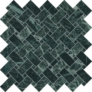 Мозаика Emil Ceramica (Acif) Tele Di Marmo Revolution Intrecci Verde Saint Denis Nat EHPJ 30x30 матовая