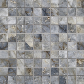 Tele Di Marmo Revolution Mosaico 3X3 Blu Ande Lapp EHPC