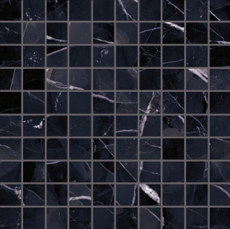 Tele Di Marmo Revolution Mosaico 3X3 Calacatta Black Lapp EHPE