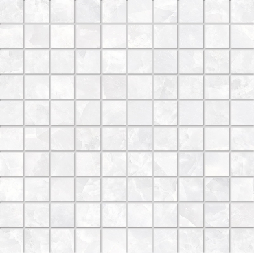 Мозаика Emil Ceramica (Acif) Tele Di Marmo Revolution Mosaico 3X3 Thassos Lapp EHPA 30x30 лаппатированная