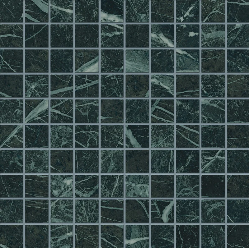 Мозаика Emil Ceramica (Acif) Tele Di Marmo Revolution Mosaico 3X3 Verde Saint Denis Nat EHP7 30x30 матовая Мозаика Emil Ceramica (Acif) Tele Di Marmo Revolution Mosaico 3X3 Verde Saint Denis Nat EHP7 30x30 матовая