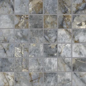 Мозаика Emil Ceramica (Acif) Tele Di Marmo Revolution Mosaico 5X5 Blu Ande Lapp EHP1 30x30 лаппатированная
