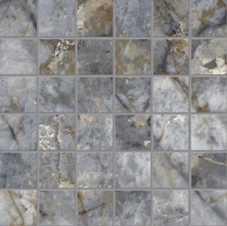 Tele Di Marmo Revolution Mosaico 5X5 Blu Ande Nat EHNW