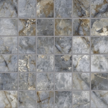 Мозаика Emil Ceramica (Acif) Tele Di Marmo Revolution Mosaico 5X5 Blu Ande Nat EHNW 30x30 матовая
