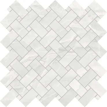 Мозаика Emil Ceramica (Acif) Tele Di Marmo Selection Intrecci White Paradise Nat EK50 30x30 матовая