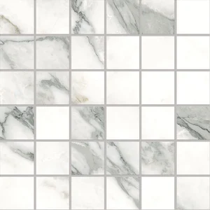 Мозаика Emil Ceramica (Acif) Tele Di Marmo Selection Mosaico 5X5 Arabescato Corchia Lapp EK4P 30x30 лаппатированная