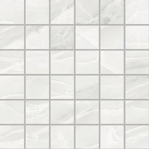 Мозаика Emil Ceramica (Acif) Tele Di Marmo Selection Mosaico 5X5 White Paradise Lapp EK4N 30x30 лаппатированная