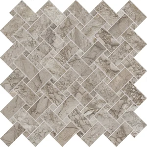 Мозаика Emil Ceramica (Acif) Tele Di Marmo Intrecci Breccia Braque Lapp EEHR 30x30 лаппатированная