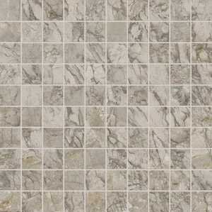 Мозаика Emil Ceramica (Acif) Tele Di Marmo Mosaico 3X3 Breccia Braque Lapp EDQA 30x30 лаппатированная