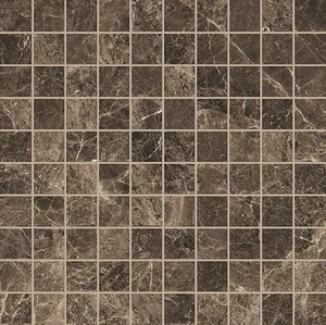 Мозаика Emil Ceramica (Acif) Tele Di Marmo Mosaico 3X3 Frappuccino Pollock Lapp EDQ8 30x30 лаппатированная