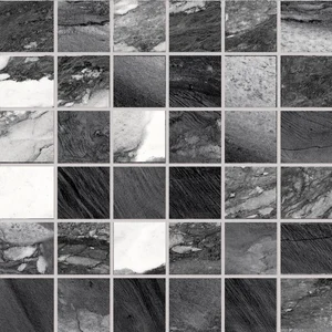 Мозаика Emil Ceramica (Acif) Tele Di Marmo Mosaico 5X5 Calacatta Renoir Lapp EEHE 30x30 лаппатированная