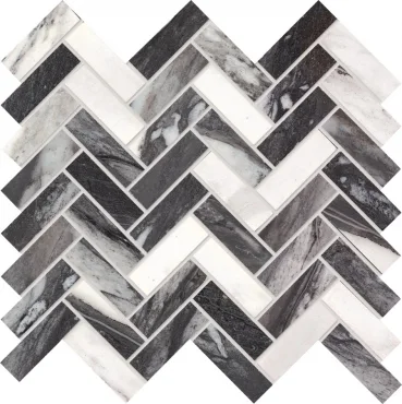 Мозаика Emil Ceramica (Acif) Tele Di Marmo Trama Calacatta Renoir Lapp EEGZ 28,3x31,9 лаппатированная