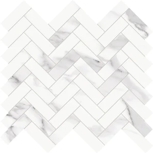Мозаика Emil Ceramica (Acif) Tele Di Marmo Trama Statuario Michelangelo Nat EDPP 28,3x31,9 матовая