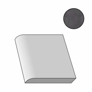 Спецэлемент Emil Ceramica (Acif) Totalook Becco Civetta Matt Antracite EHVJ 15x15 матовый