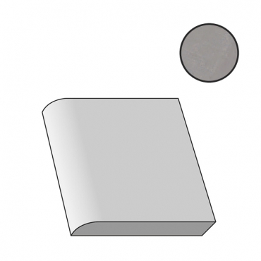 Спецэлемент Emil Ceramica (Acif) Totalook Becco Civetta Matt Grigio EHVH 15x15 матовый
