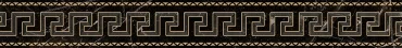 Бордюр Versace Emote Fascia Nero Amasanta 262562 10x78 полированный