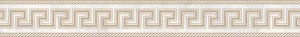 Бордюр Versace Emote Fascia Sabbiata Onice Bianco 262680 10x78 полированный