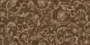 Декоративный элемент Versace Emote Floreale Pulpis Marrone 262553 39x78 полированный