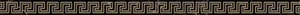 Бордюр Versace Emote Listello Nero Amasanta 262572 4x78 полированный