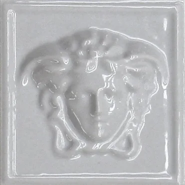 Вставка Versace Emote Medusa 3D Grigio 262672 10x10 полированная