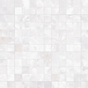 Мозаика Versace Emote Mos. T144 Onice Bianco 262630 39x39 полированная