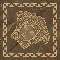 Вставка Versace Emote Tozzetto Pulpis Marrone 262593 10x10 полированная
