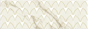 Декоративный элемент Emtile Valente Deco Art Gold 20x60 глянцевый