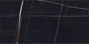 Керамогранит Energieker Sahara Noir Black Lappato L11SNBL 60x120 лаппатированный